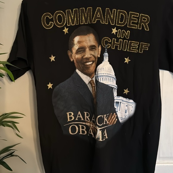 Barack Obama Commander in Chief tshirt - Picture 2 of 8